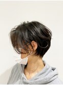 横顔美人ショート　縮毛矯正/髪質改善/ひばりが丘