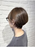 丸みショートボブ