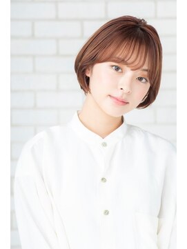 パノラ 下北沢(PANOLA) ッシュショート/バング/ベージュカラー/イルミナカラー