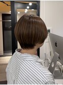 ショートボブ　新宿/髪質改善/ショート/ボブ/透明感カラー