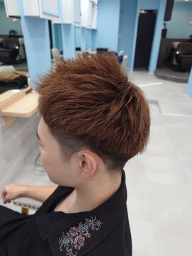 アップバングショート