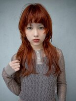 ギークス(GEEKS)&nbsp;【GEEKS渋谷】ロングレイヤー/ウルフ/顔周りレイヤー/ハイトーン