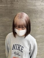 ポート バイ プライマル(port by primal)&nbsp;ミディアムヘア/デザインカラー/フェイスフレーミング/ブリーチ