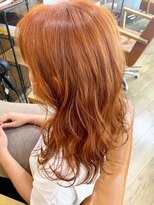 オプティマヘアー(Optima Hair)&nbsp;柔らか雰囲気オレンジカラー