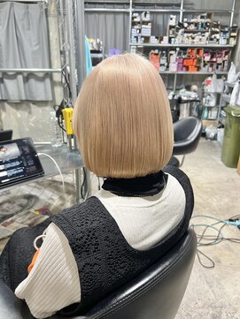 シリー(Silly) ブリーチ2回【ベージュカラー】