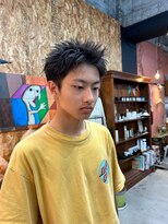 エディ(Edy)&nbsp;スパイキーショートメンズ刈り上げボックスショート眉毛カット