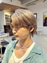 アトラクト バイ ラック 津田沼(Attract by LUCK) ホワイトベージュ/津田沼/メンズパーマ/メンズ/メンズカット