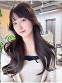 髪質改善/ワンホンレイヤー/ブリーチなし透明感カラー/韓国/北柏