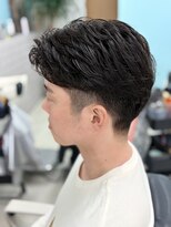 サムズヘア(Sam's hair) メンズカットセンターパートニュアンスパーマ