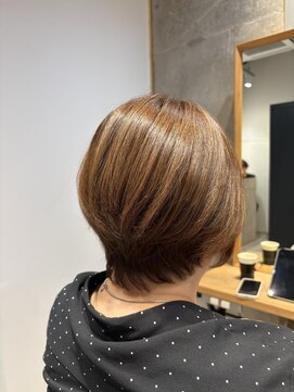 アルトル 池袋2nd(altru) ◇大人40代50代60代ショートボブ丸みショート白髪ぼかし