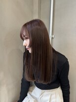 ラボアン 梅田店(lab.em.)&nbsp;艶髪とレイヤーカットで個性的に