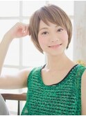 ナチュラルショートヘアー