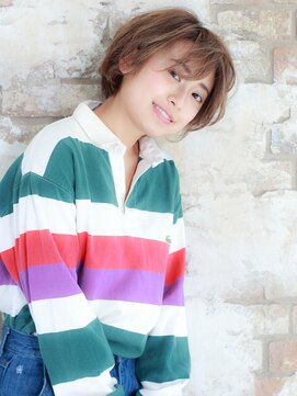 レガーミ(Legami) 【Legami】夏ショート☆うざバング×ひし形シルエット