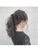 オシャレポニーテール【ヒップスアイズ大宮 蛯名里恵】