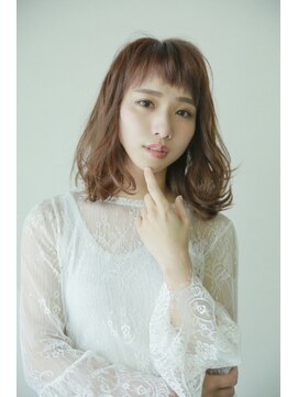 パルフェ ヘアー バイ オーク 九大学研都市(parfait hair byOAK) 【九大学研都市店】大人のオン眉バングヘアー★