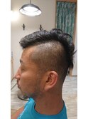 アシンメトリーショート