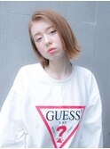 切りっぱなしボブ