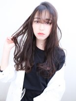 ニューヨークニューヨーク 海老江店(NYNY)&nbsp;シースルーバングで大人っぽ可愛いロングヘア