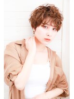 オーシャン(Ocean)&nbsp;[OCEAN Hair&Life]耳かけ☆ウェーブパーマ☆フォギーベージュ☆