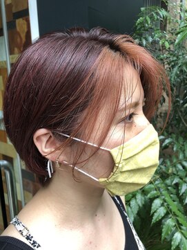 キサイ バズ(kisai BUZZ) kisaiBUZZ*西川史浩 ショート×フロントカラー