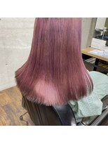 ガルボ ヘアー(garbo hair)&nbsp;【ケアブリーチ】ラベンダーピンクカラーのご紹介♪