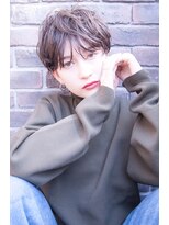 レニーバイエース(LANY by ACE)&nbsp;【LANY 横浜】外国人風パーマショート×シアーブラウン