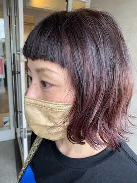 ファーレ fare 新色カラーで外ハネスタイル