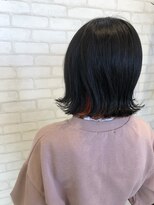 ビス ヘア アンド ビューティー 西新井店(Vis Hair＆Beauty)&nbsp;インナーカラー/イヤリングカラー/ケアブリーチ/レッド/モテ髪