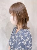 くびれベージュ_くびれヘアビタミンカラー_ba337561