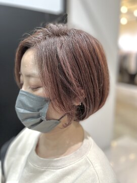 ジエクト 本店(The Ect) ミニマルボブハッシュカットちゃんもりパーマ