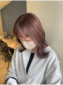 【恵比寿ro-ro】イルミナカラー×ピンクブラウン