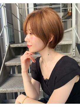 ロンドブルーム 天神大名店(Lond Bloom) 夏ショート/大人美人ショート/ヌーディーカラー