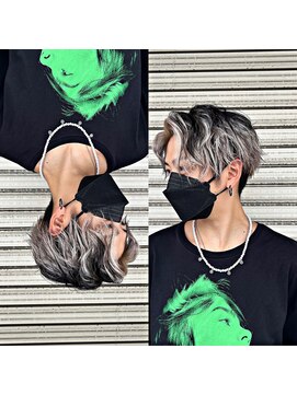 リン(Lin.) メンズインナーカラー<インナー多め>(HIKARU)