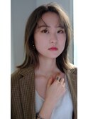 大人可愛い20代30代40代小顔ウルフレイヤーボブ