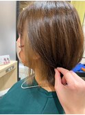インナーカラー/ベージュ