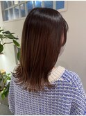 2月 イメチェン ヘアスタイル モードヘア ダークアッシュ