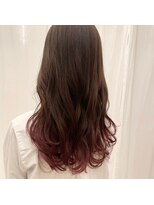 ユニコヘア(unico hair) ピンクブラウングラデ