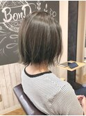 透明感バツグン☆アッシュグレージュ【池袋/髪質改善】