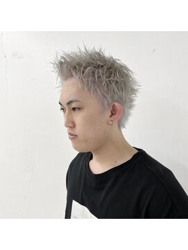 フロー 柏店 92(FLOW) スパイキーショート×ホワイトカラー