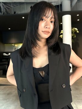 シティ(CITY) #フェイスレイヤー#韓国ヘア