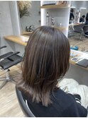G 極細白髪ぼかしハイライト