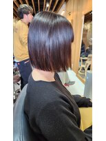 キレイコムデュース(Deuce)&nbsp;酸性ストレートボブスタイル