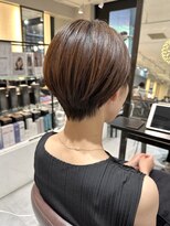 ラボー ノースプラザ店(LA'BO)&nbsp;【LA'BO三浦】大人耳掛けマッシュショート