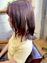 ゴーシェン 津田沼本店(Goshen)&nbsp;イヤリングカラー×ピンクバイオレット