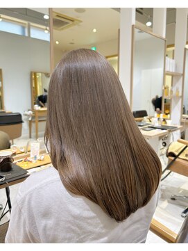 ヘアーメイクブランニュー セントラル 西大寺店(hair make Brand new central) ミルクティーベージュ