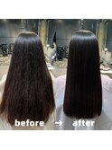 髪質改善/縮毛矯正/美髪/艶髪/弱酸性縮毛矯正/美髪ストレート