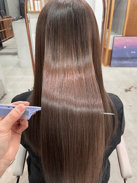 ナル(nalu.) 髪質改善カラー/艶髪/ブラウンカラー