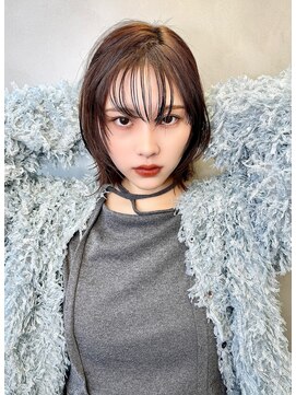 ロンドプロフィール 浦和(Lond profil) イメチェン　ボブ　外ハネボブ　美髪　ホワイトブロンド　韓国