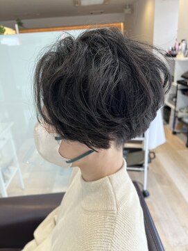 エル バイ ファースト(L by first) 【L by first】刈り上げ前下がりボブ