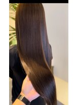 ジーナ 船橋(Zina) 髪質改善*ロングレイヤーグレーベージュ*美髪【Zina船橋】